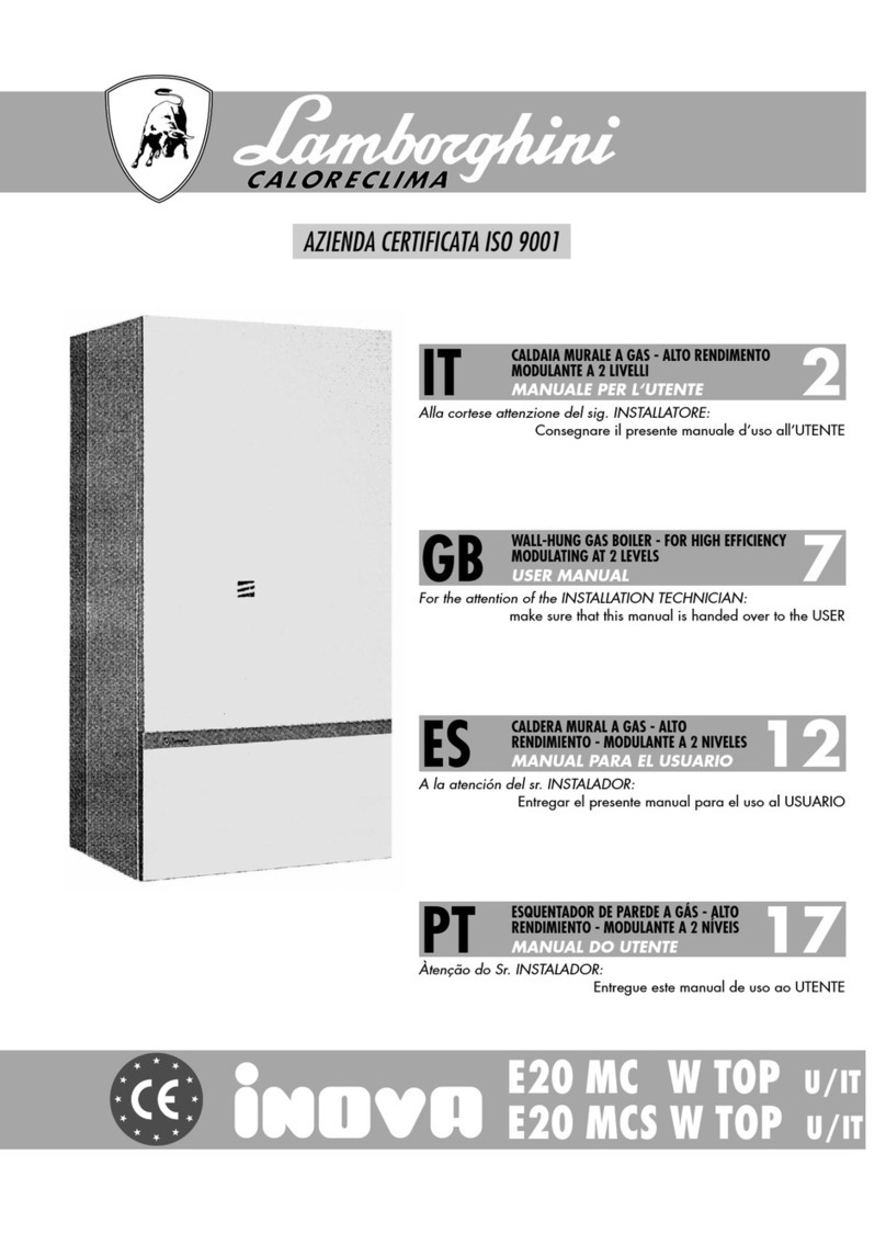 LAMBORGHINI Inova E20 MC W TOP user manual