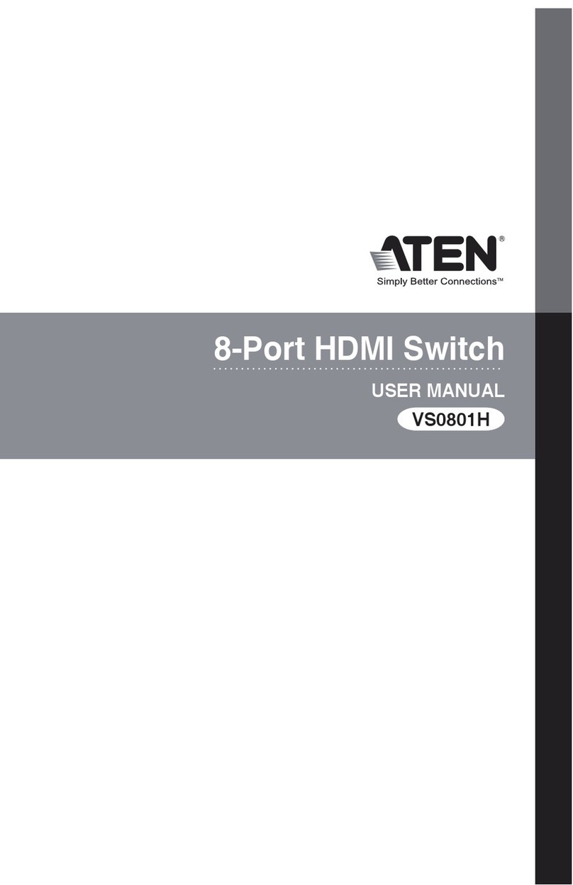 ATEN VS0801H user manual