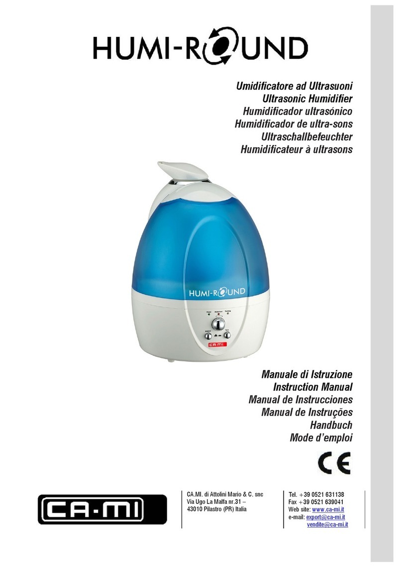 CA.MI 28118 Humi-Round User manual