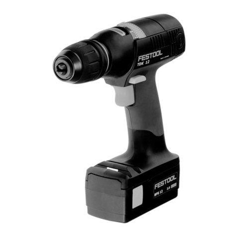 Festool TDK 12 User manual