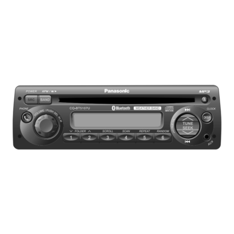 Panasonic CQ-BT5107U User manual