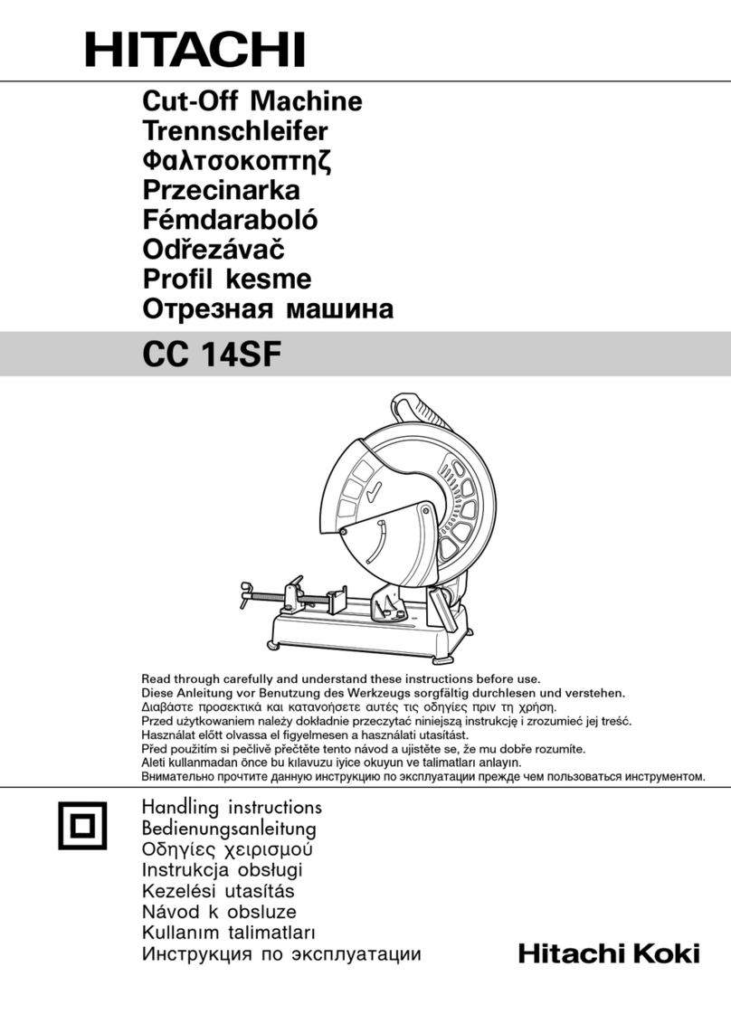 Hitachi CC 14SF User manual