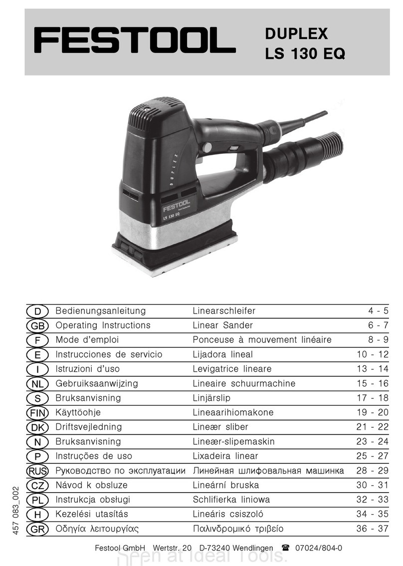 Festool Duplex LS 130 EQ User manual