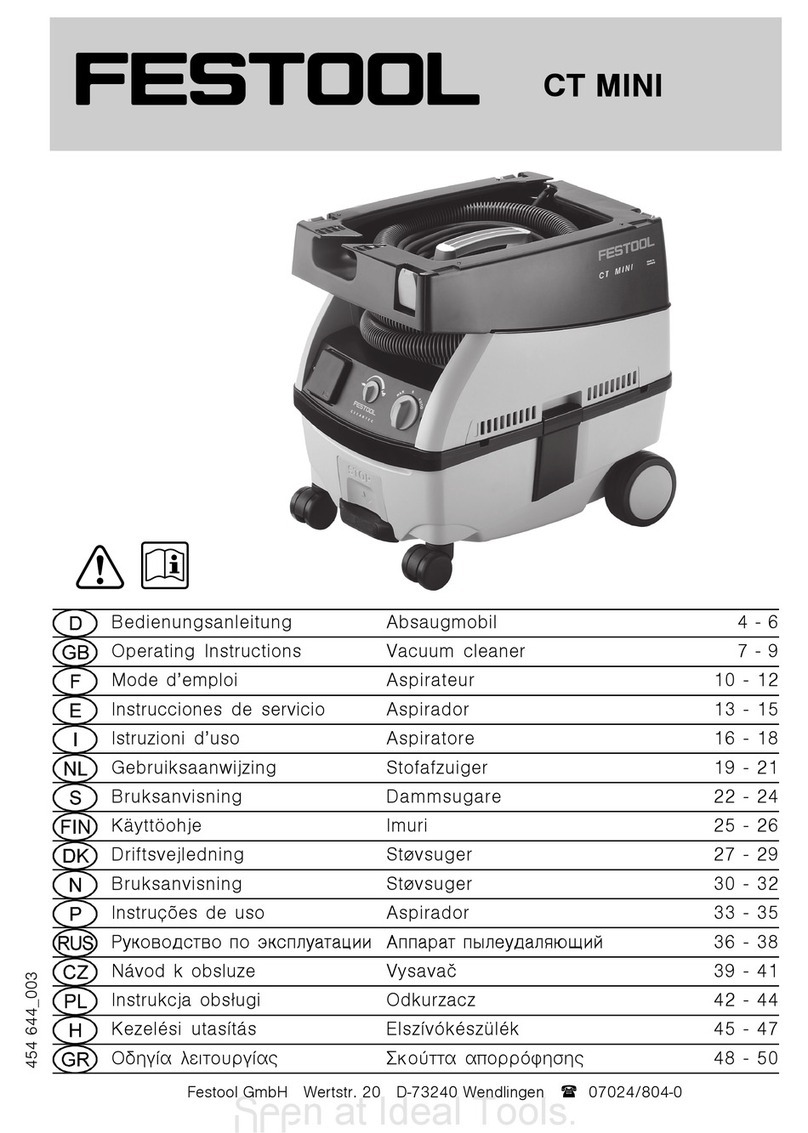 Festool CT MINI User manual