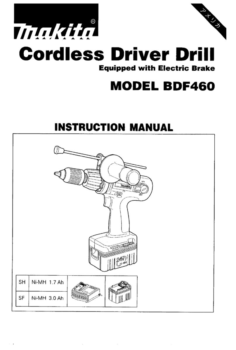 Makita BDF460 User manual