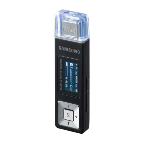 Samsung YP-U2 User manual
