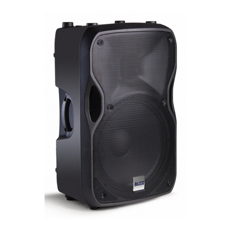 Alto TS115 truesonic quick start guide