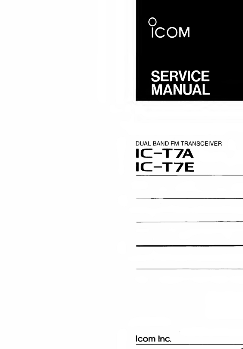 Icom IC-T7A User manual