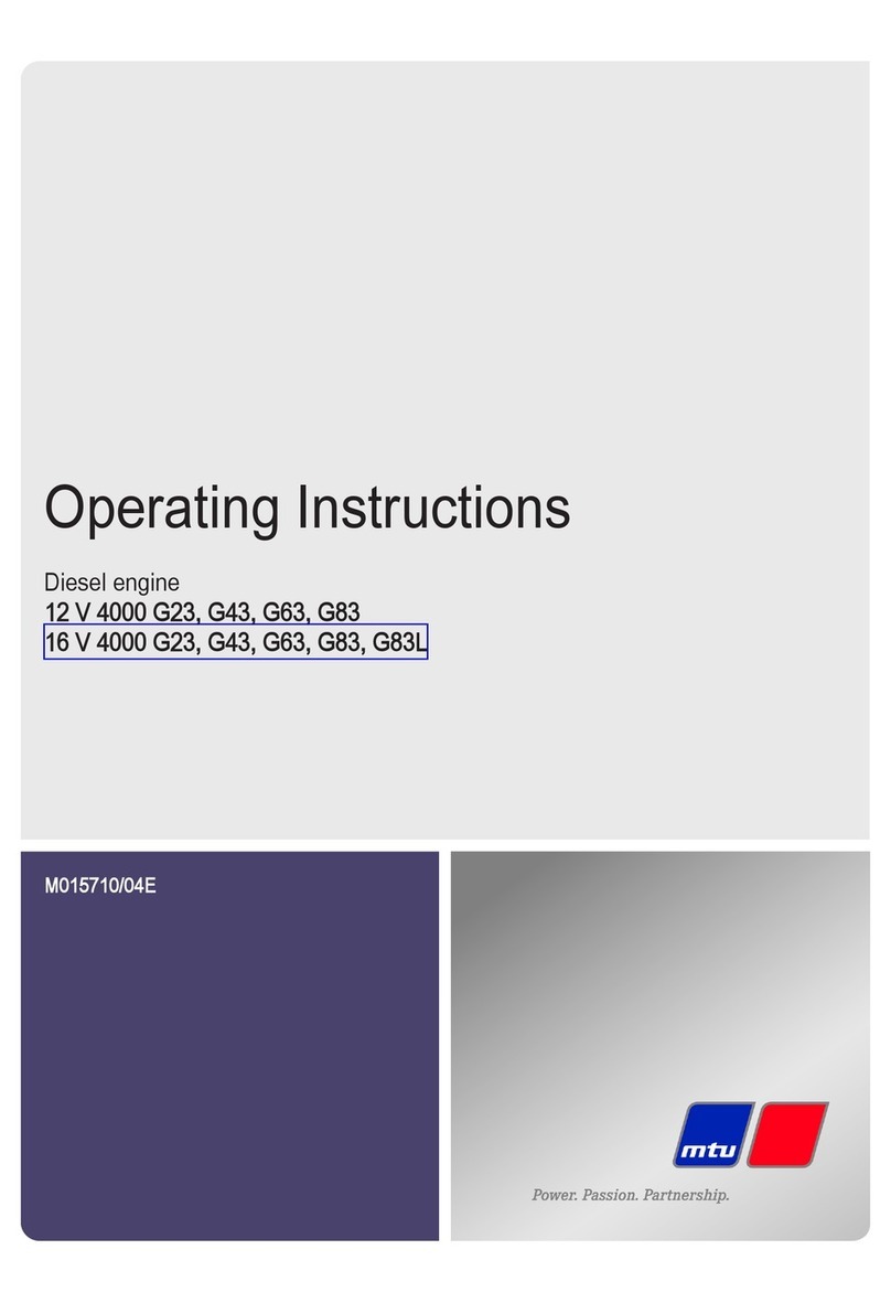 MTU M015710/04E User manual