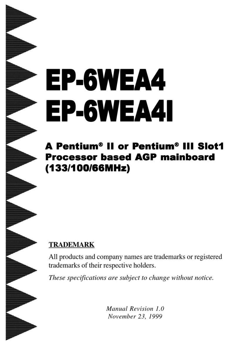EPOX EP-6WEA4 User manual