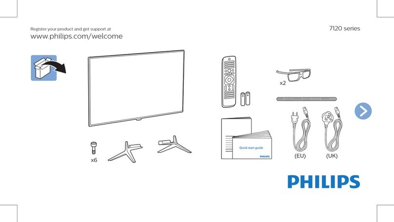Philips 7120 series Installation instructions
