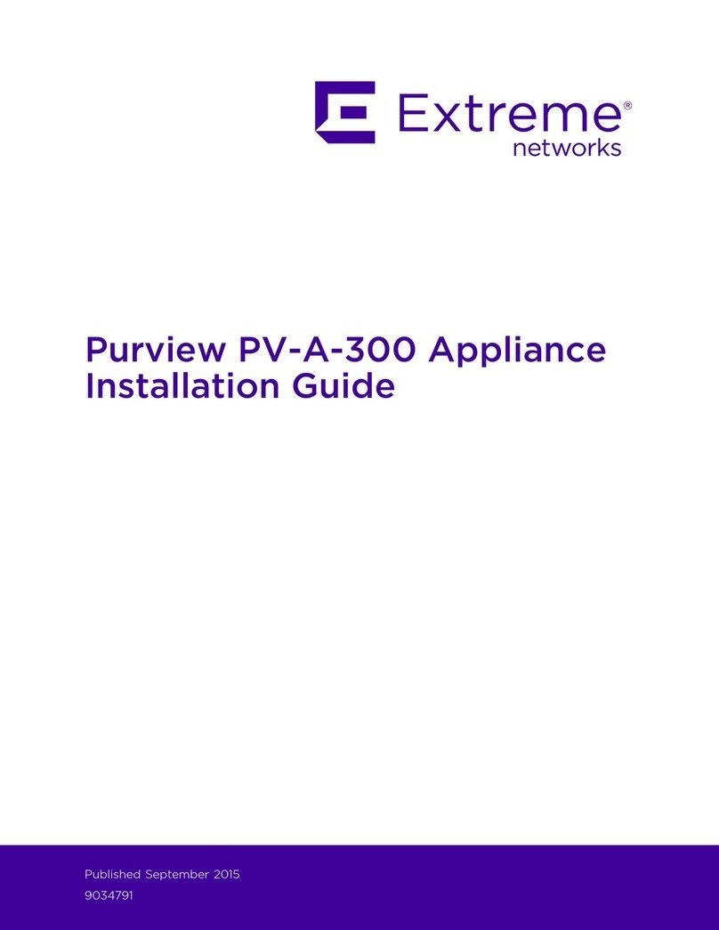 Extreme Networks Purview PV-A-300 installation guide