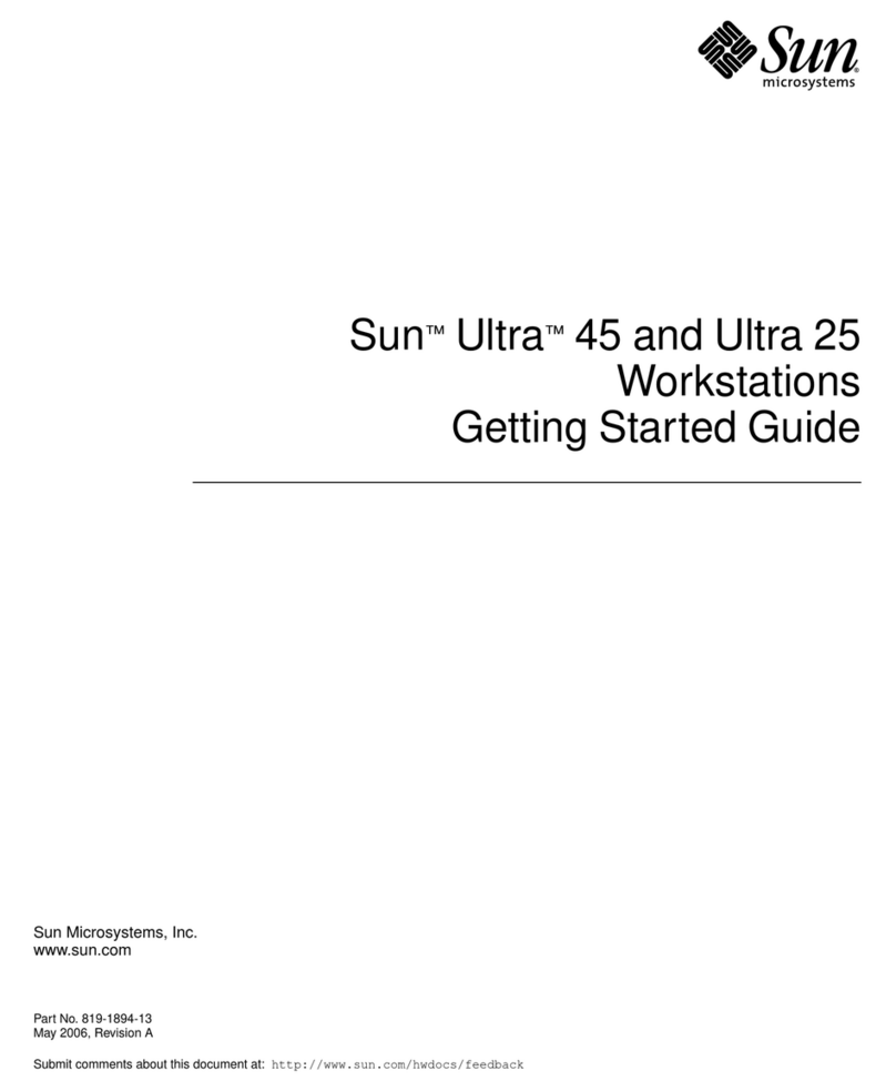 Sun Microsystems Ultra 45 User manual