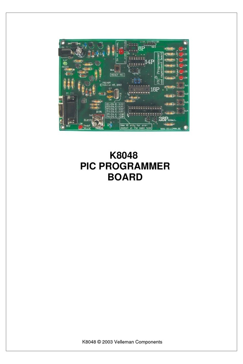 Velleman K8048 manual