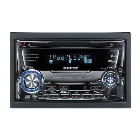 Kenwood DPX502 - DPX 502 Radio User manual