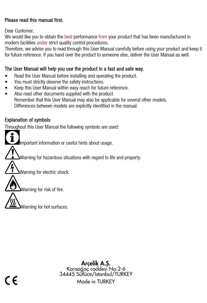 Flavel FDC90X User manual