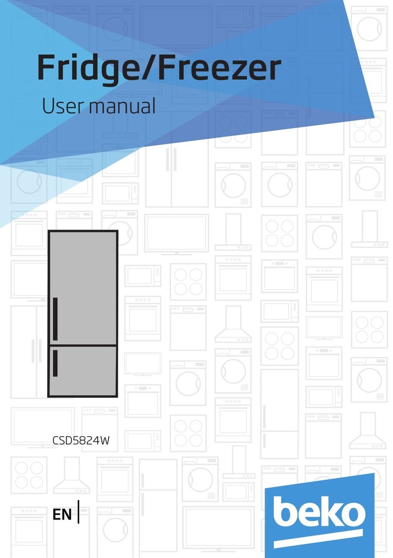 Beko CSD5824W User manual Beko CSD5824W User manual