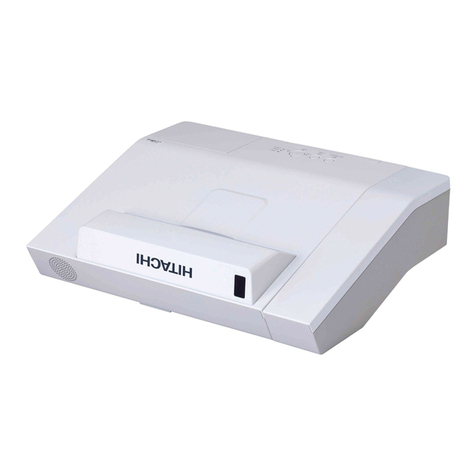 Hitachi CP-TW2502 user manual