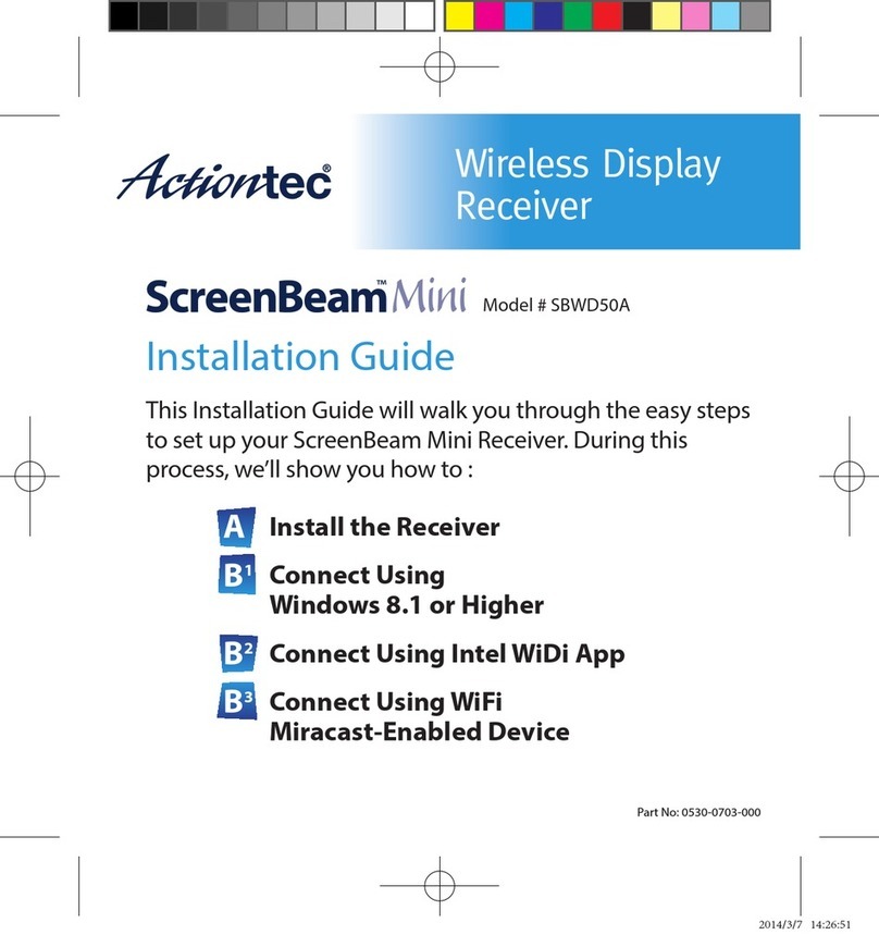 ActionTec SBWD50A User manual