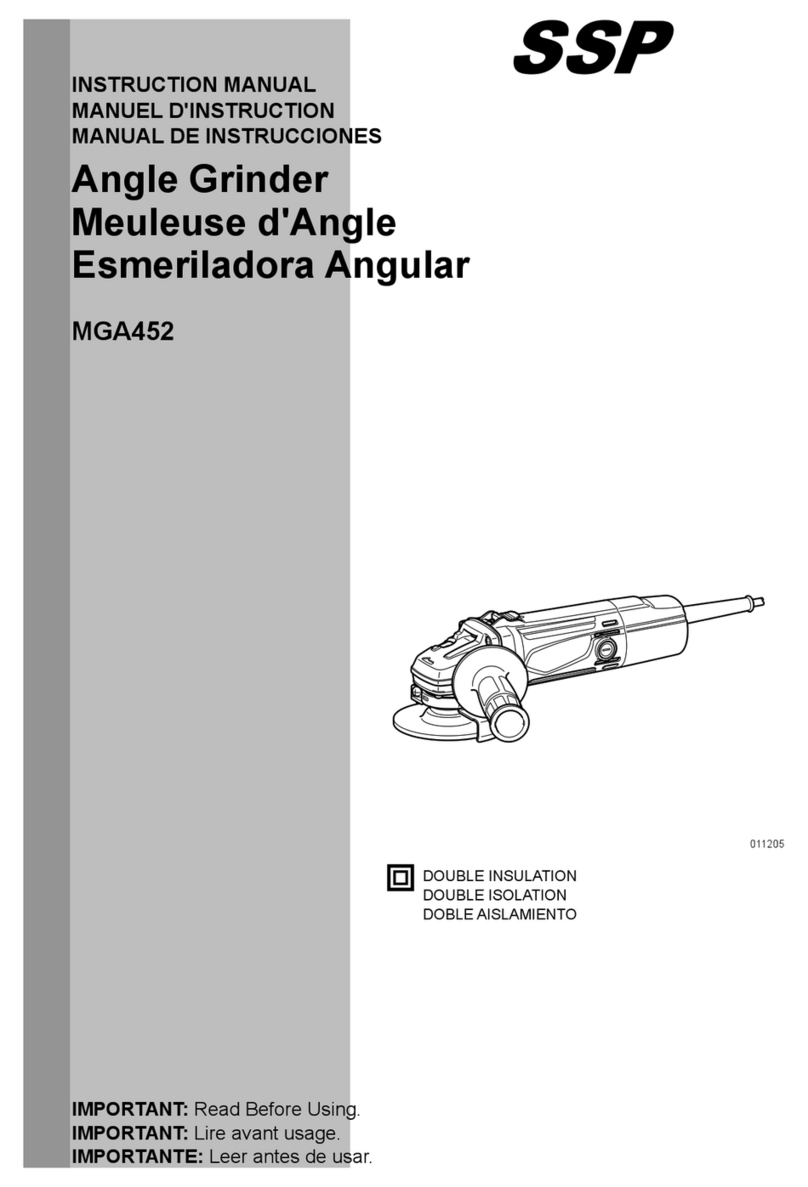 SSP MGA452 User manual