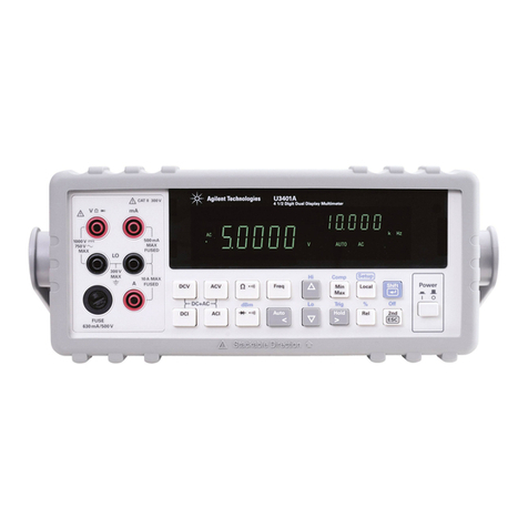 Agilent Technologies U3401A User's and service guide