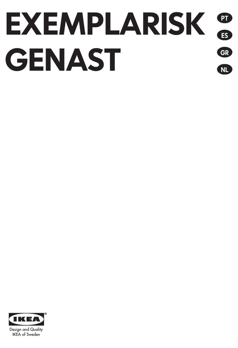 IKEA EXEMPLARISK GENAST manual