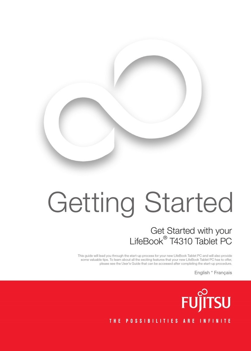 Fujitsu T4310 - LifeBook Tablet PC User manual