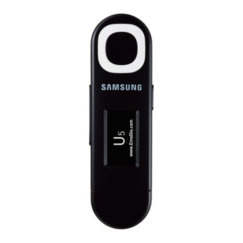 Samsung YP-U5 User manual