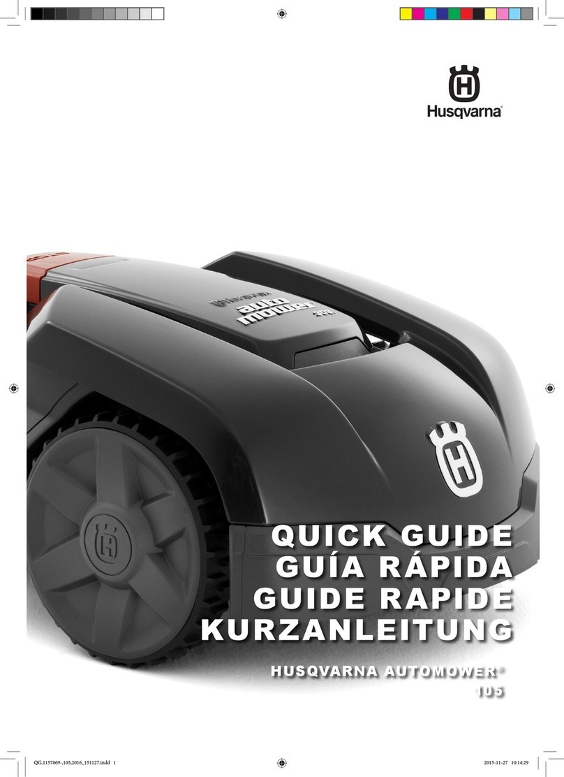 Husqvarna AUTOMOWER 105 User manual