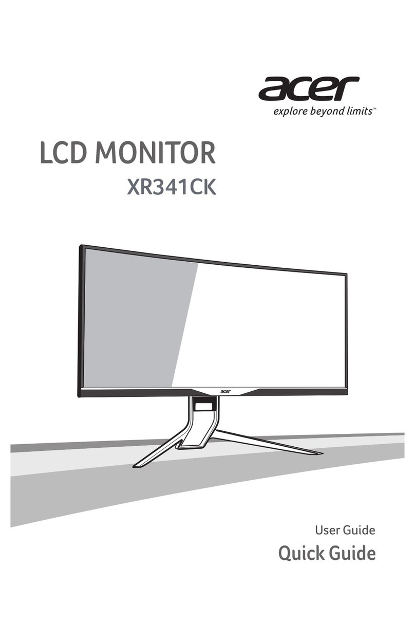 Acer XR341CK User manual Acer XR341CK User manual
