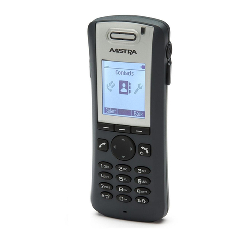Aastra DT390 Quick reference guide