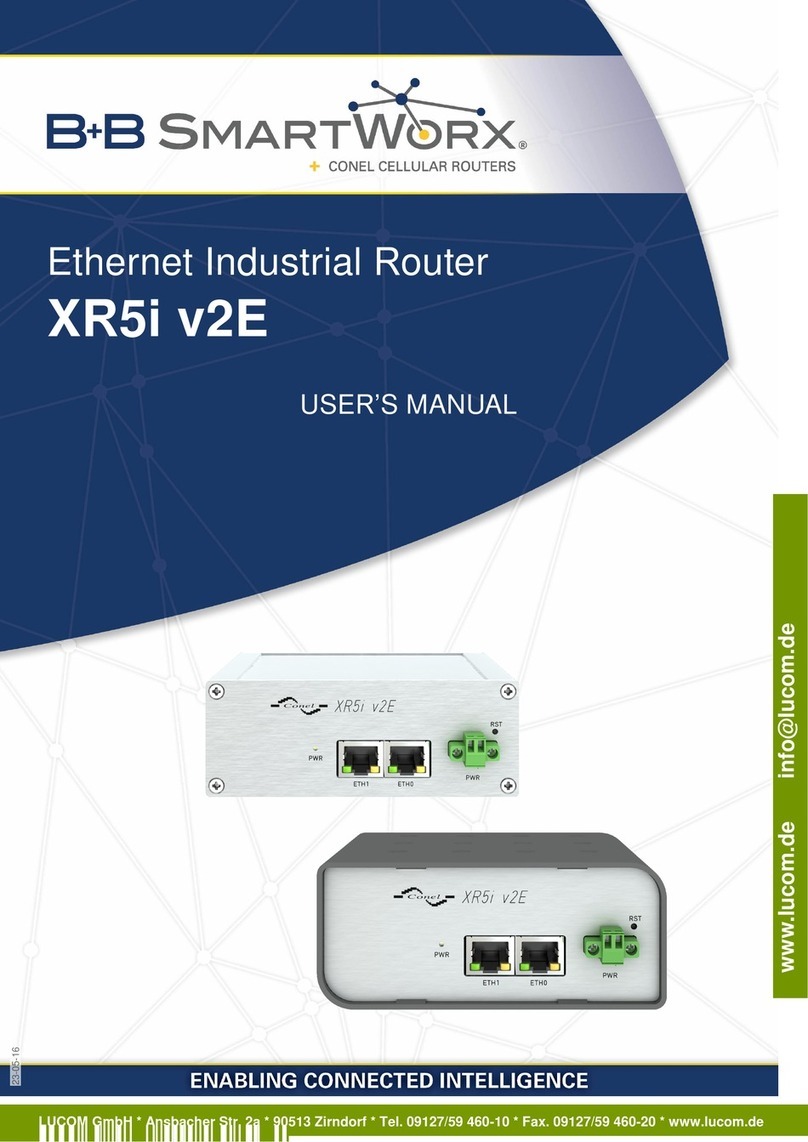 Lucom XR5i User manual