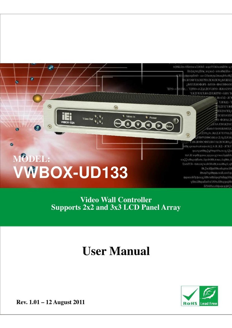 IEI Technology VWBOX-122A user manual
