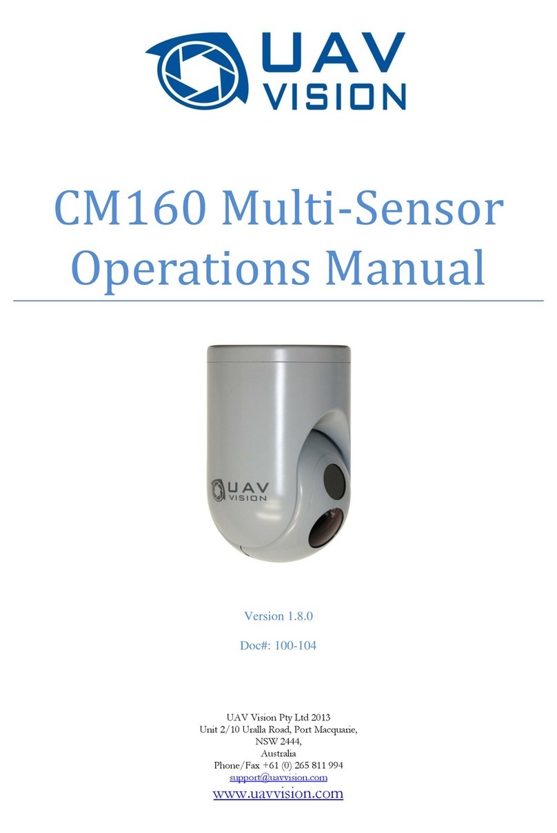 UAV Vision CM160 Operation manual