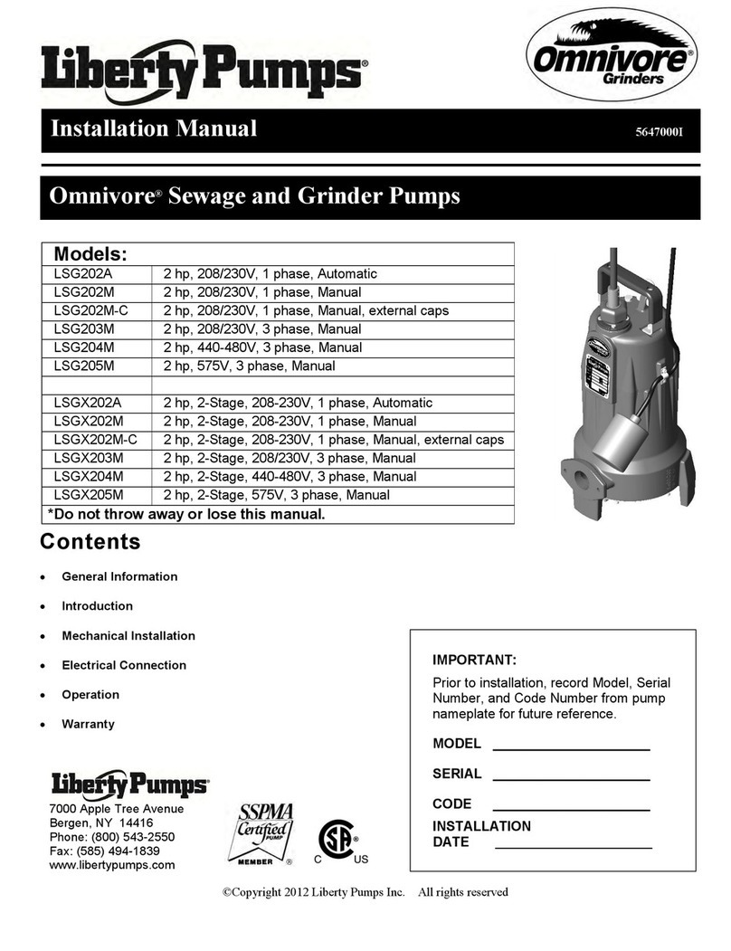 Liberty Omnivore SERIES installation manual