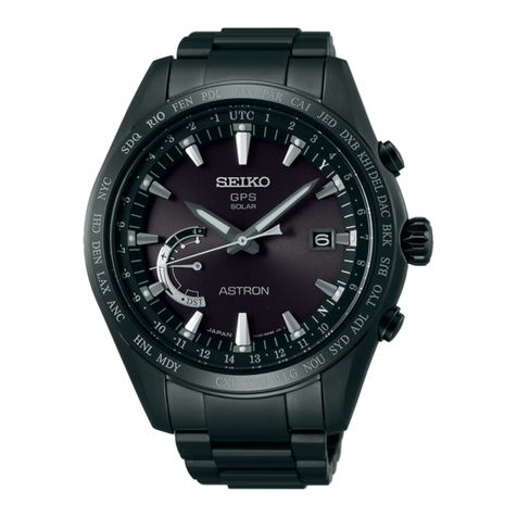 Seiko 8X22 Series instructions