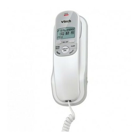 V-tech T1100 User manual