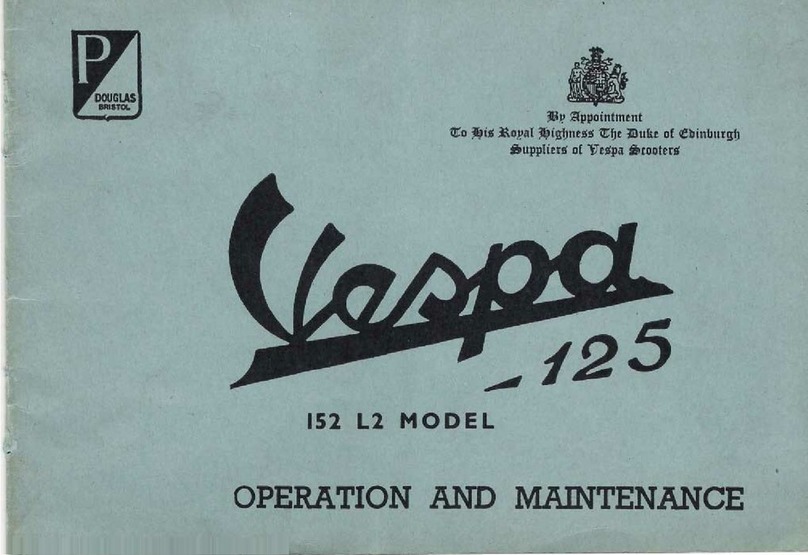 VESPA 152 Installation guide