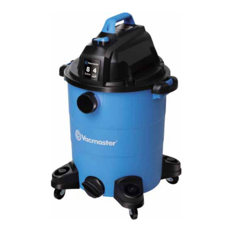 Vacmaster VJC809PF Operator's manual