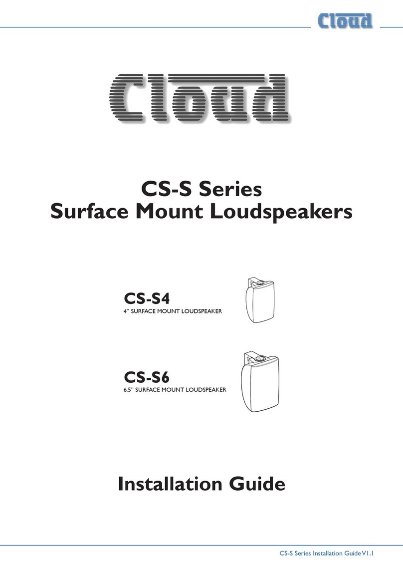 Cloud CS-S SERIES User manual