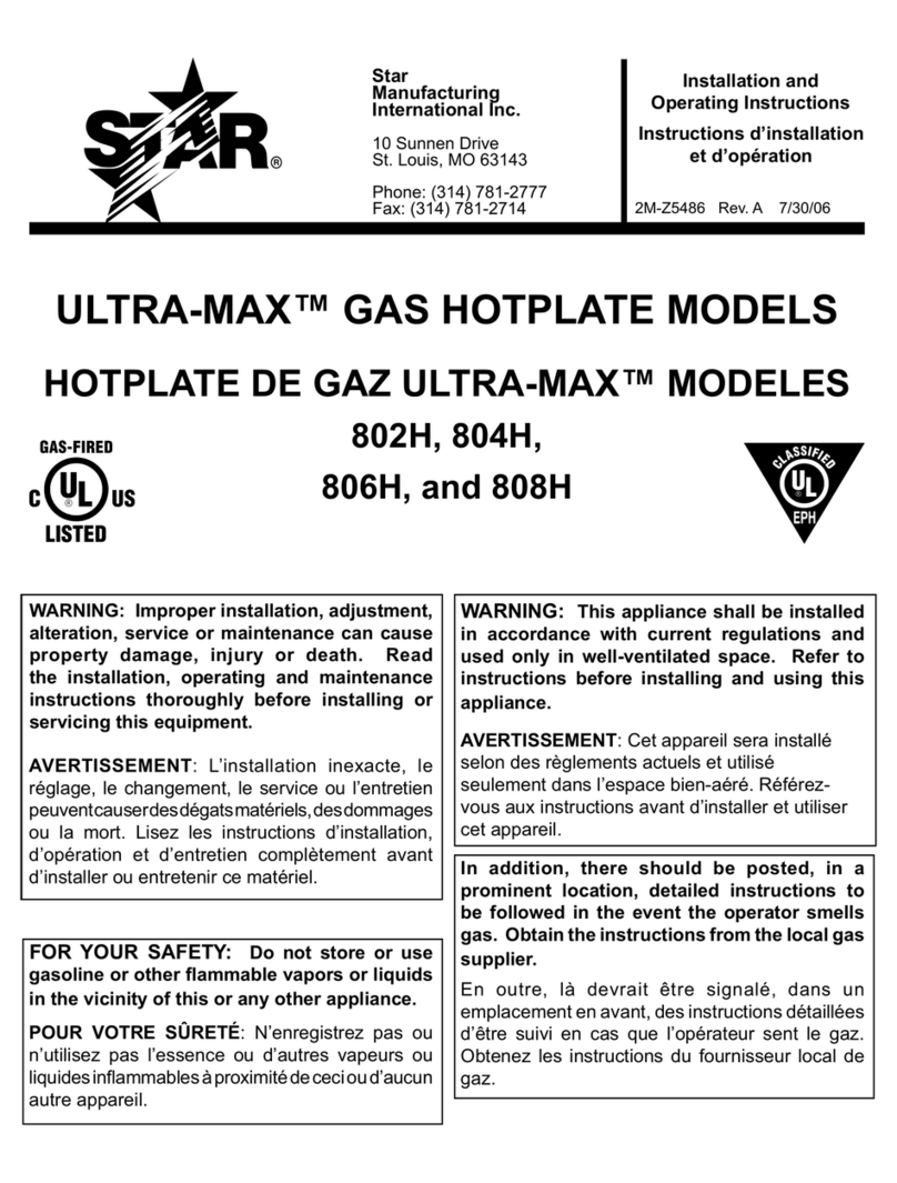 Star 802H User manual
