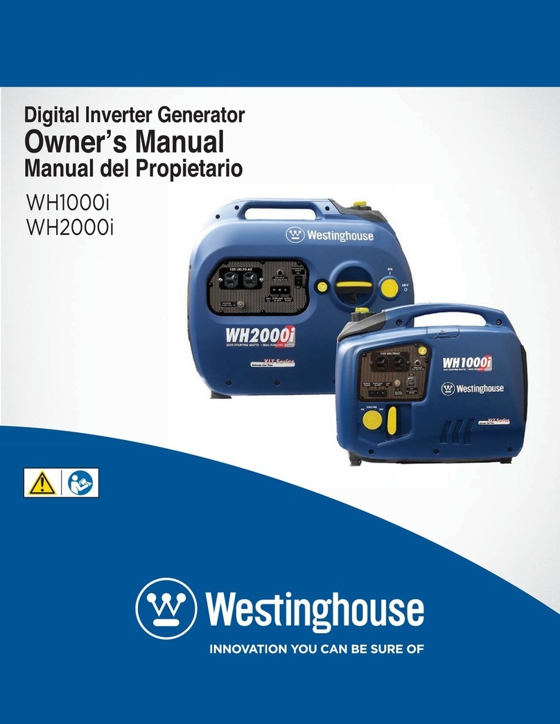 Westinghouse WH1000i Series owner's manual