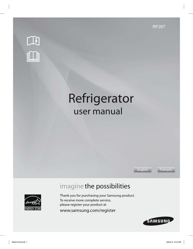 Samsung RF267 user manual