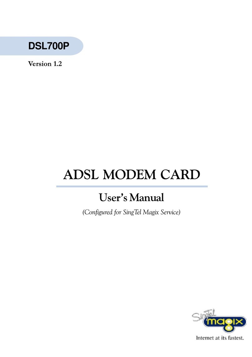 Aztech DSL700P User manual