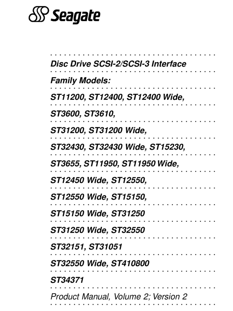 Seagate ST11200 User manual