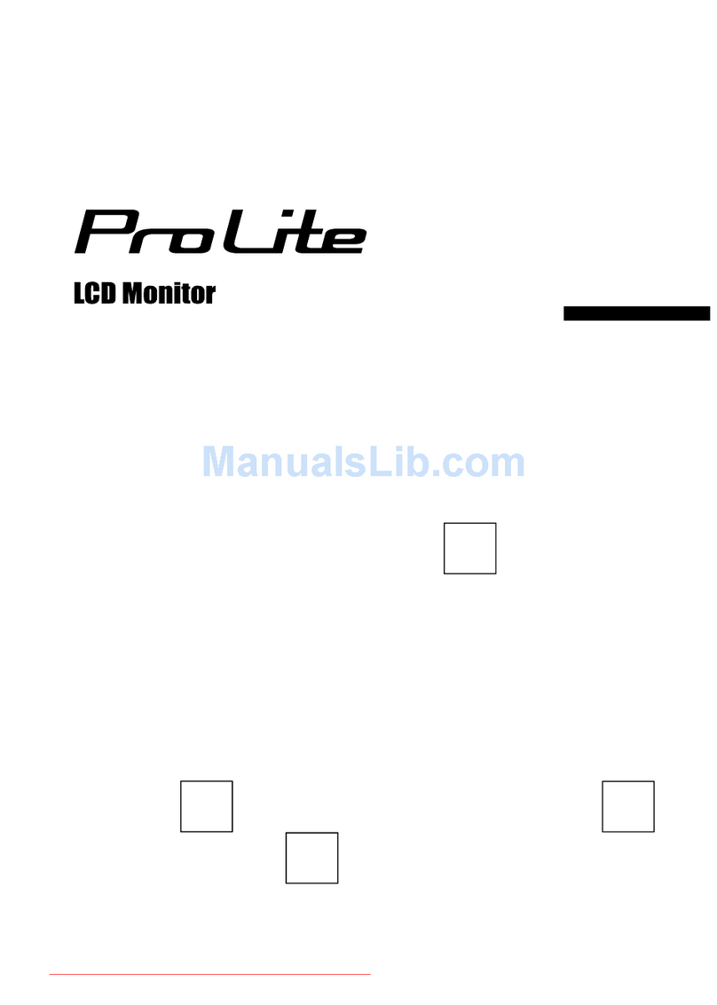 Iiyama ProLite B1906S Servicecard