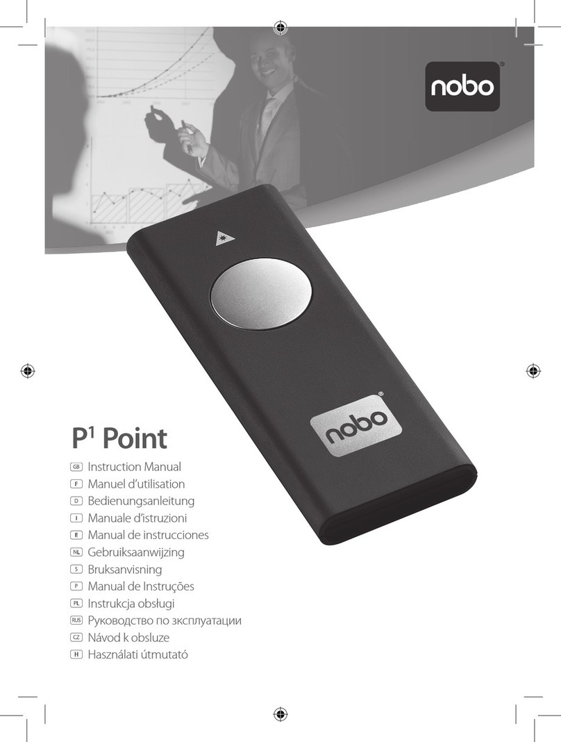 NOBOCOOL P1 Point instruction manual