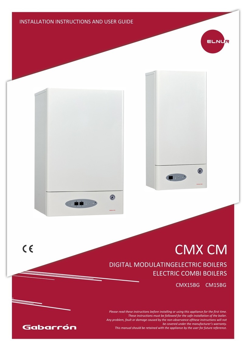 Elnur CMX15BG Installation instructions and user guide Elnur CMX15BG Installation instructions and user guide