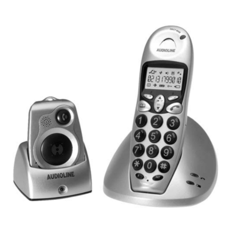 AUDIOLINE DECT 8048-SOS User manual