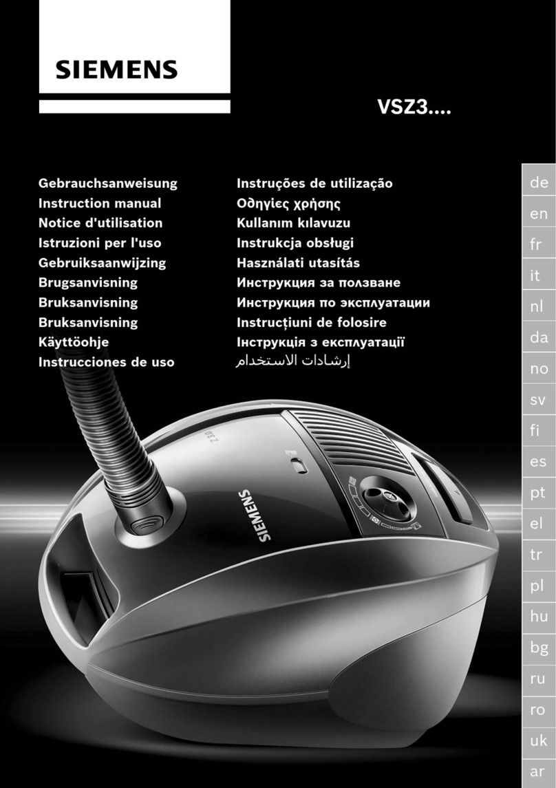 Siemens VSZ3 Series User manual
